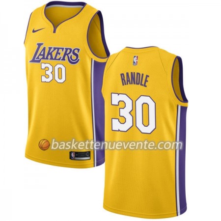 Maillot Basket Los Angeles Lakers Julius Randle 30 Nike 2017-18 Gold Swingman - Homme